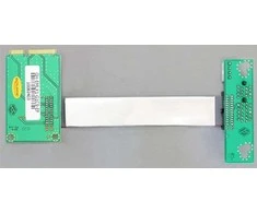 Delock Riser kortelė PCIe X1 lanksti - 13 cm kabelis / jungtys