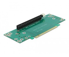 Delock Riser kortelė PCI Express x16–x16 nukreipta į kairę – lizdo aukštis 53,9 mm