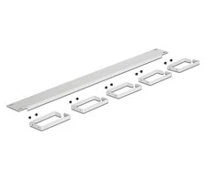 Delock 19" kabelių valdymo skydelis 1U pilka