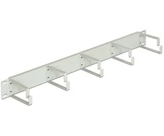 Delock 19" kabelių valdymo skydelis 1U pilka