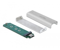 „Delock“ išorinis korpusas, skirtas M.2 NVMe PCIe SSD USB Type-C™ lizdui