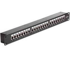 Delock tinklo 19" sujungimo skydo 24 prievadas 6 kat