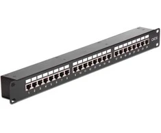 Delock tinklo 19" sujungimo skydo 24 prievadas 6 kat
