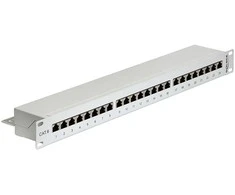 Delock 43300 - RJ-45 - Pilkas - Rack montavimas - 1U - 483 mm - 44 mm