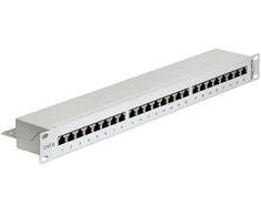 Delock 43300 - RJ-45 - Pilkas - Rack montavimas - 1U - 483 mm - 44 mm