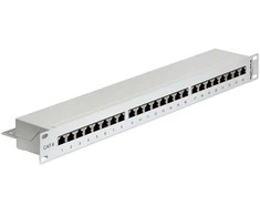 Delock 43300 - RJ-45 - Pilkas - Rack montavimas - 1U - 483 mm - 44 mm