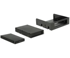 Pocket Delock mobilieji laikikliai 3.5 ′ ′ / 5.25 ′ ′, skirti 2,5 ′ 'SATA diskams (47213)