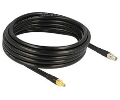 Delock Antennenkabel SMA Stecker > SMA Buchse CFD400 LLC400 5 m low loss
