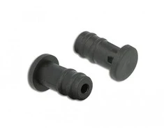 Delock dangtelis nuo dulkių 3,5 mm lizdo lizdui 10 vnt. juodos spalvos