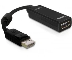 DELOCK Adapteris DP-St > HDMI-Bu 22.5cm juodas