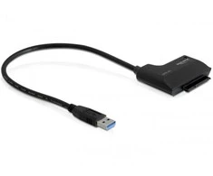 Lancom DELOCK keitiklis USB 3.0 išorinis > SATA 22 kontaktų SATA 6 GB/s