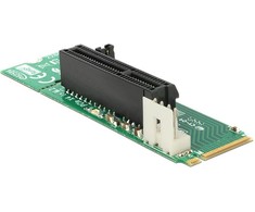Delock adapteris M.2 NGFF Key M kištukas > PCI Express x4 lizdas