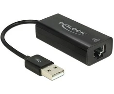Delock Adapteris USB 2.0 > LAN 10/100 Mb/s