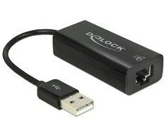 Delock Adapteris USB 2.0 > LAN 10/100 Mb/s