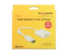 Delock adapterio kabelis DisplayPort 1.2 male>DVI 24+5 moteriškas