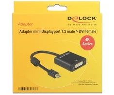 Delock Adapteris mini Displayport 1.2 vyriškas > DVI moteriškas 4K