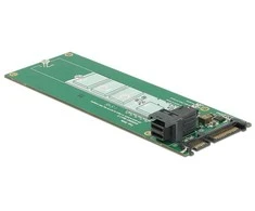 Delock Converter SATA 22 Pin / SFF-8643 NVMe > 1 x M.2 Key M