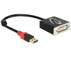 Adapteris USB Delock USB-A - DVI Juodas (62737)