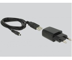 ADAPTER DB-9(COM)(M)->RJ45(F) NA KABLU 50CM JUODA DELOCK