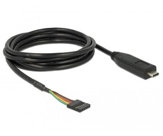 DELOCK Konverter USB/C 2.0 St > LVTTL 3.3V 6Pin 2.0m