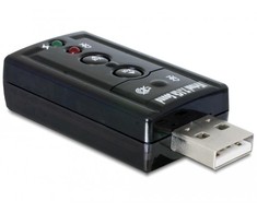 Delock USB 2.0 Virtualus 7.1 S / PDIF (63926)