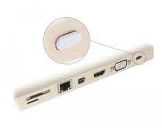 Delock Staubschutz für USB Type-C Buchse be Griff 10 Stück baltas