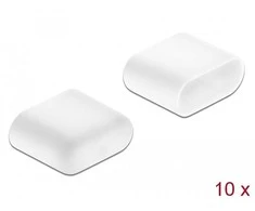 Delock Staubschutz für USB Type-C Stecker 10 Stück baltas
