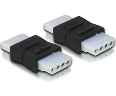 Delock Adapteris 4 kontaktų Molex lizdas-lizdas