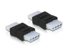 Delock Adapteris 4 kontaktų Molex lizdas-lizdas