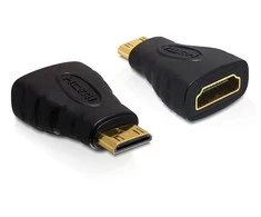 Delock Adapteris DELTACO mini HDMI-M - HDMI-F / HDMI-27