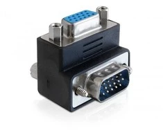 Adapteris AV Delock D-Sub (VGA) - D-Sub (VGA) juoda (65247)