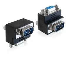 Adapteris AV Delock D-Sub (VGA) - D-Sub (VGA) juoda (65247)