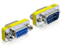 DELOCK Adapteris Sub-D9 pin male / female