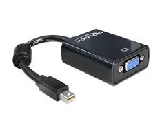 Delock Adapteris mini Displayport 1.2 vyriškas > VGA moteriškas juodas