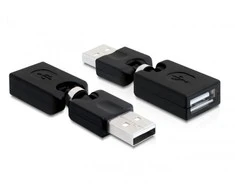 DELOCK sukimosi adapteris USB 2.0-A vyriškas > moteriškas
