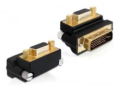 ADAPTER DVI-I(M)(24+5) DUAL LINK->VGA(F) KAMPINIS 270" JUODA DELOCK