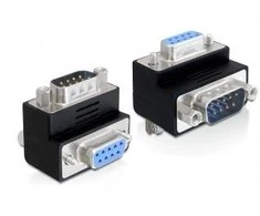 DELOCK Adapteris Sub-D 9Pin St/Bu 90 angeld