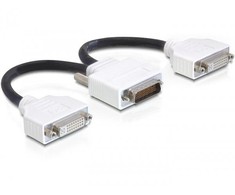 ADAPTER DMS-59(M)->2X DVI(24+5) 20CM DELOCK