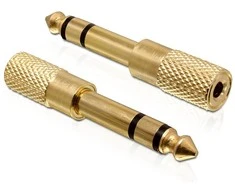 Delock Adapteris JACK STEREO M 6,35 mm-JACK STEREO MINI(F) 3,5 mm