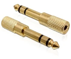 Delock Adapteris JACK STEREO M 6,35 mm-JACK STEREO MINI(F) 3,5 mm