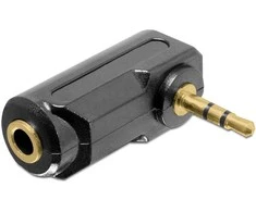 DELOCK Adapteris Audio Stereo 3,5 mm 3 kontaktų kištukas > domkratas kampuotas