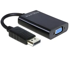 Delock Adapteris Displayport 1.1 vyriškas > VGA lizdas + garsas + maitinimas