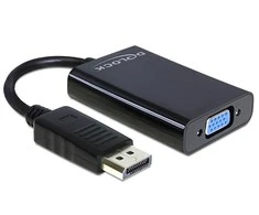 Delock Adapteris Displayport 1.1 vyriškas > VGA lizdas + garsas + maitinimas
