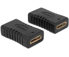 ADAPTER HDMI MINI(F)->HDMI MINI(F) BECZKA JUODA DELOCK