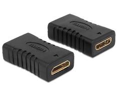 ADAPTER HDMI MINI(F)->HDMI MINI(F) BECZKA JUODA DELOCK