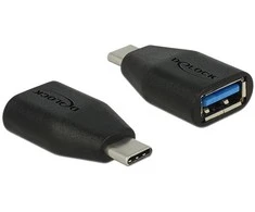 DELOCK Adapteris SuperSpeed USB 10 Gbps (USB 3.1 Gen 2) USB Type-C male > A tipo patelė
