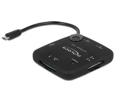 Delock mobilusis kortelių skaitytuvas OTG SD + Micro SD išmaniesiems telefonams