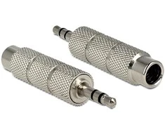 DELOCK 65548 Delock Adapteris Stereo 3.5 mm plug > 6.35 mm jack 3 pin
