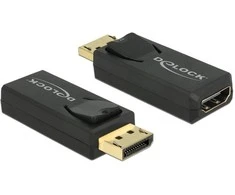 AV adapteris Delock Rodyti Uostas - HDMI juoda (65571)