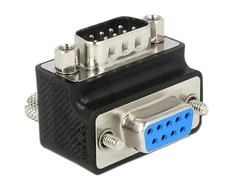 Delock DB- 9 - DB- 9, Juoda (65593)